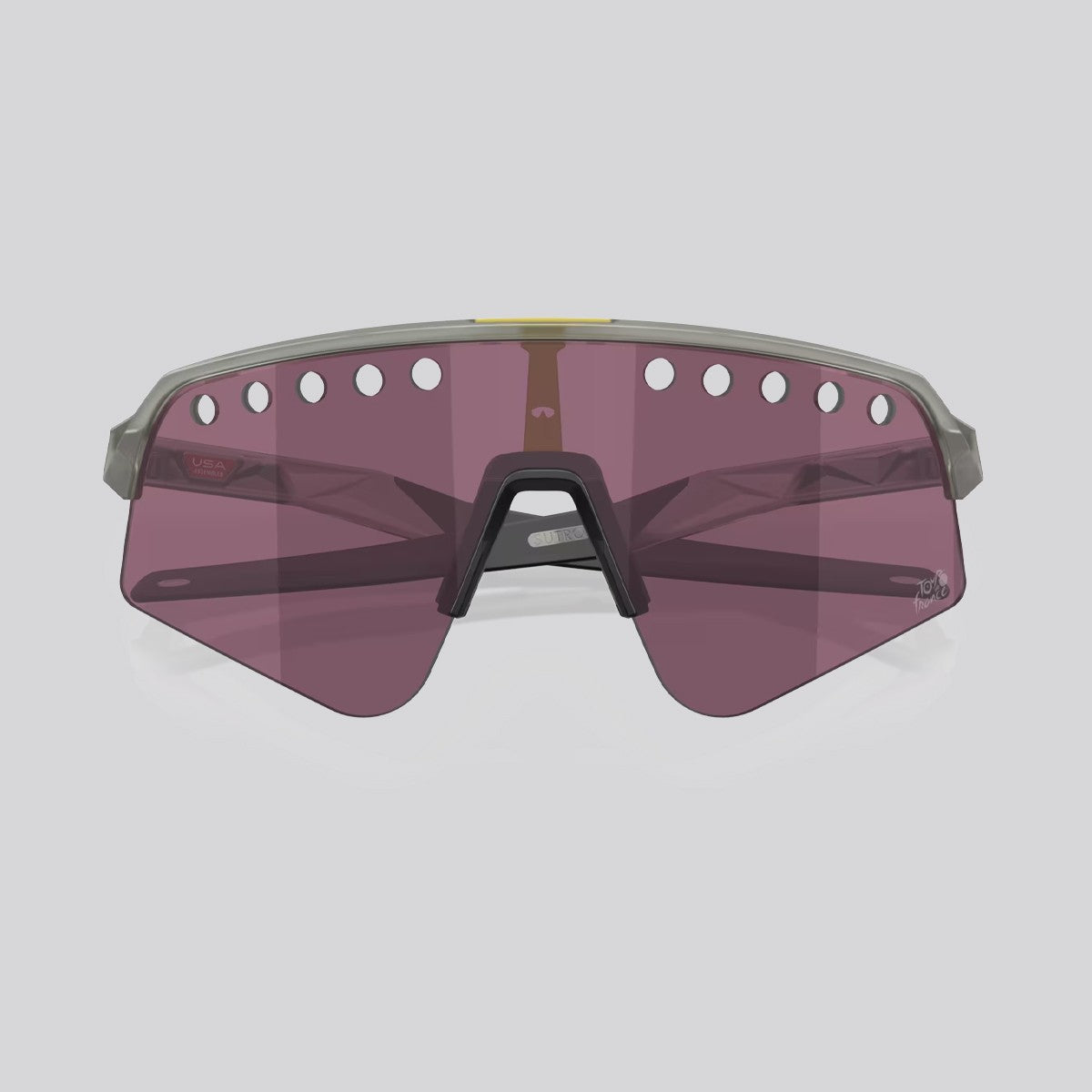 Lentes de Sol Oakley Sutro Lite Sweep Tour de France Matte Grey Ink / Prizm Road Black - vista 5