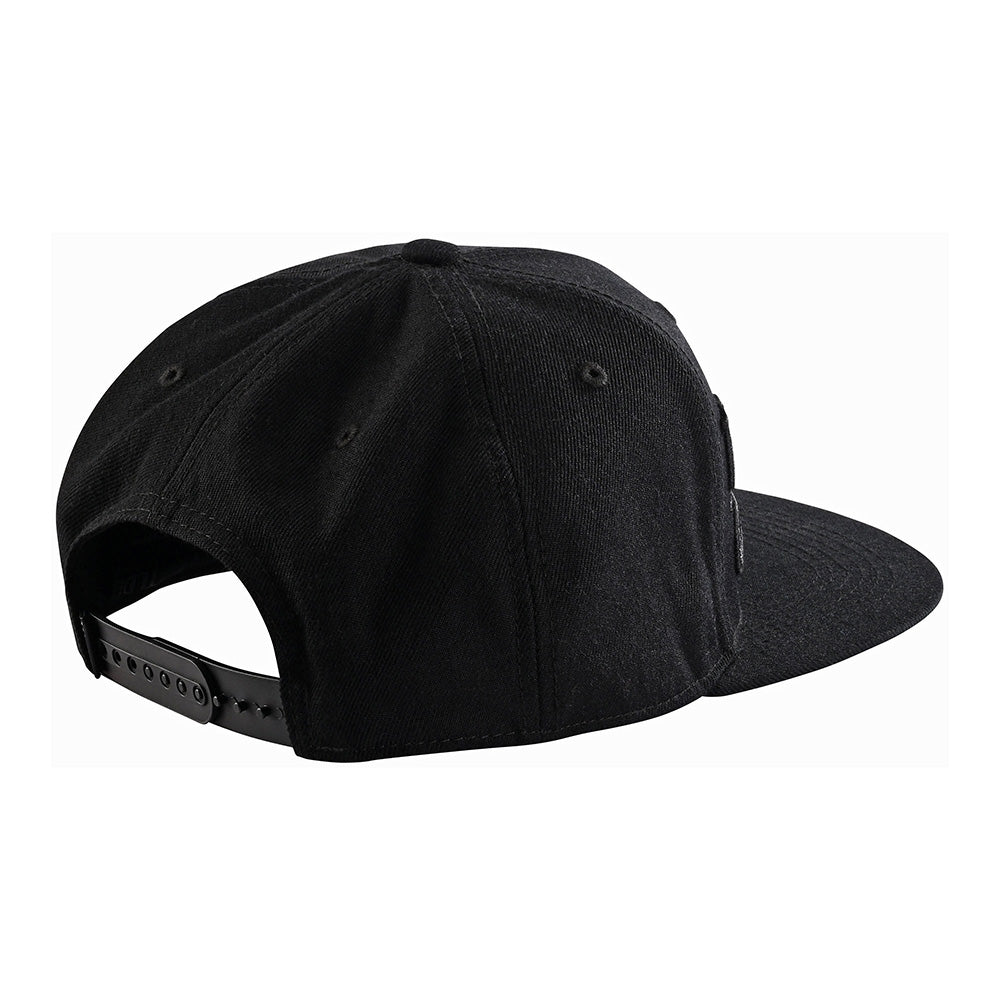 Troy Lee Designs Jockey Snapback Drop In Negro / Reflectante - Rideshop