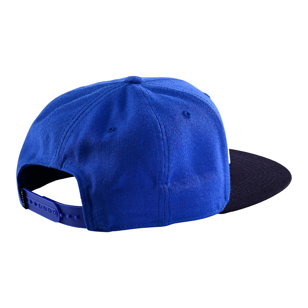 Troy Lee Designs Jockey Snapback Signature Azul / Blanco - Rideshop