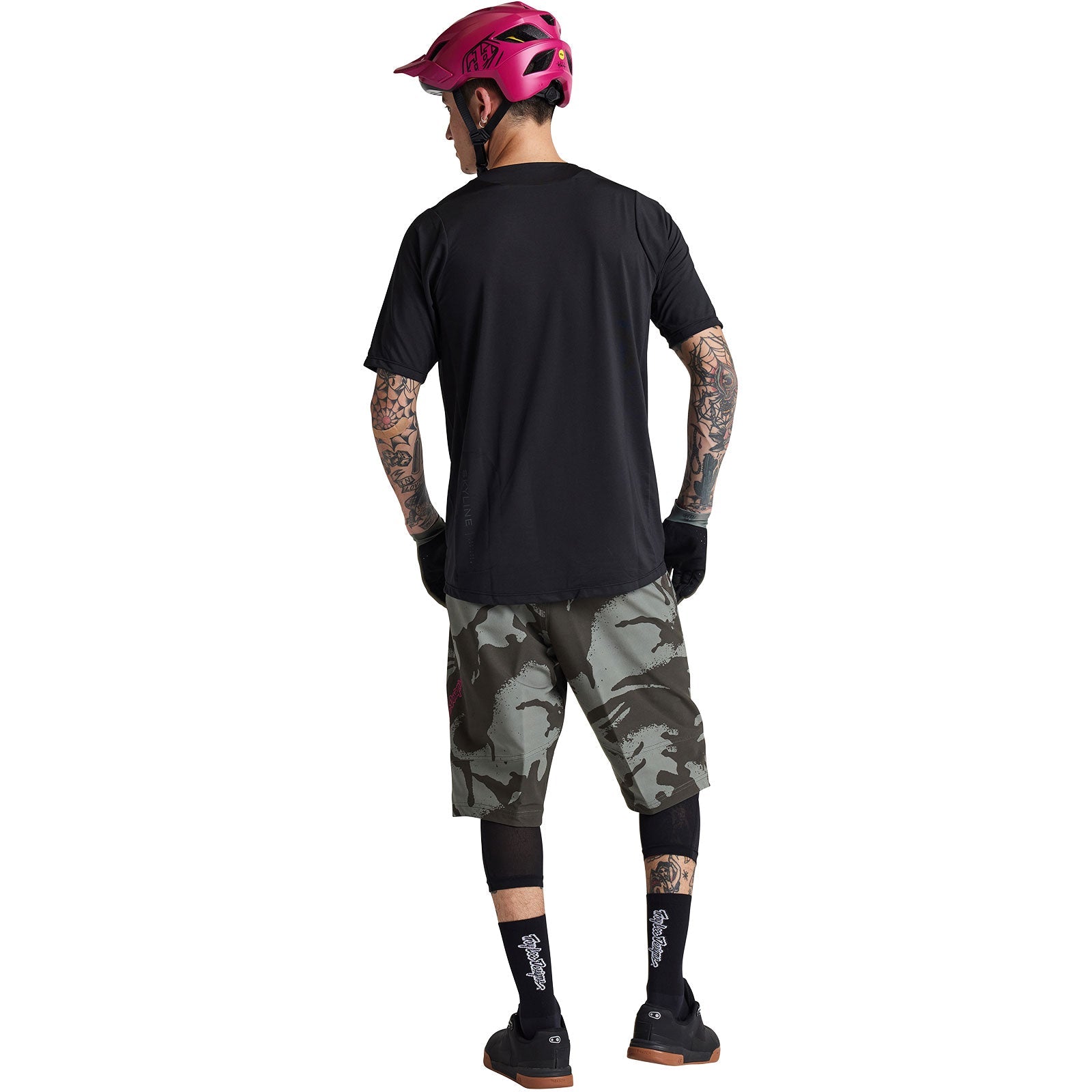 Skyline Short Sleeve  Jersey Mono Black