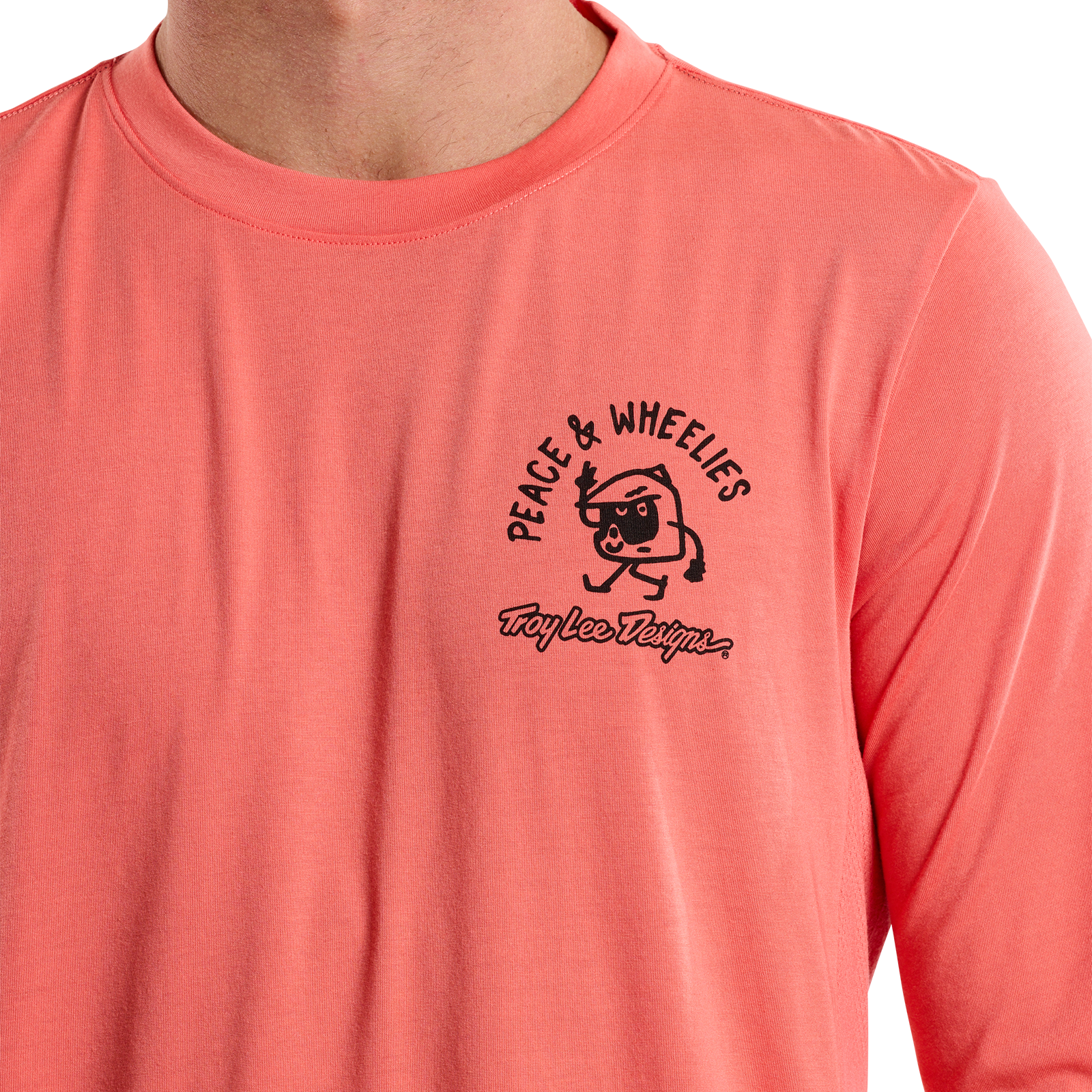 Skyline Long Sleeve Ride Tee P&W Melon