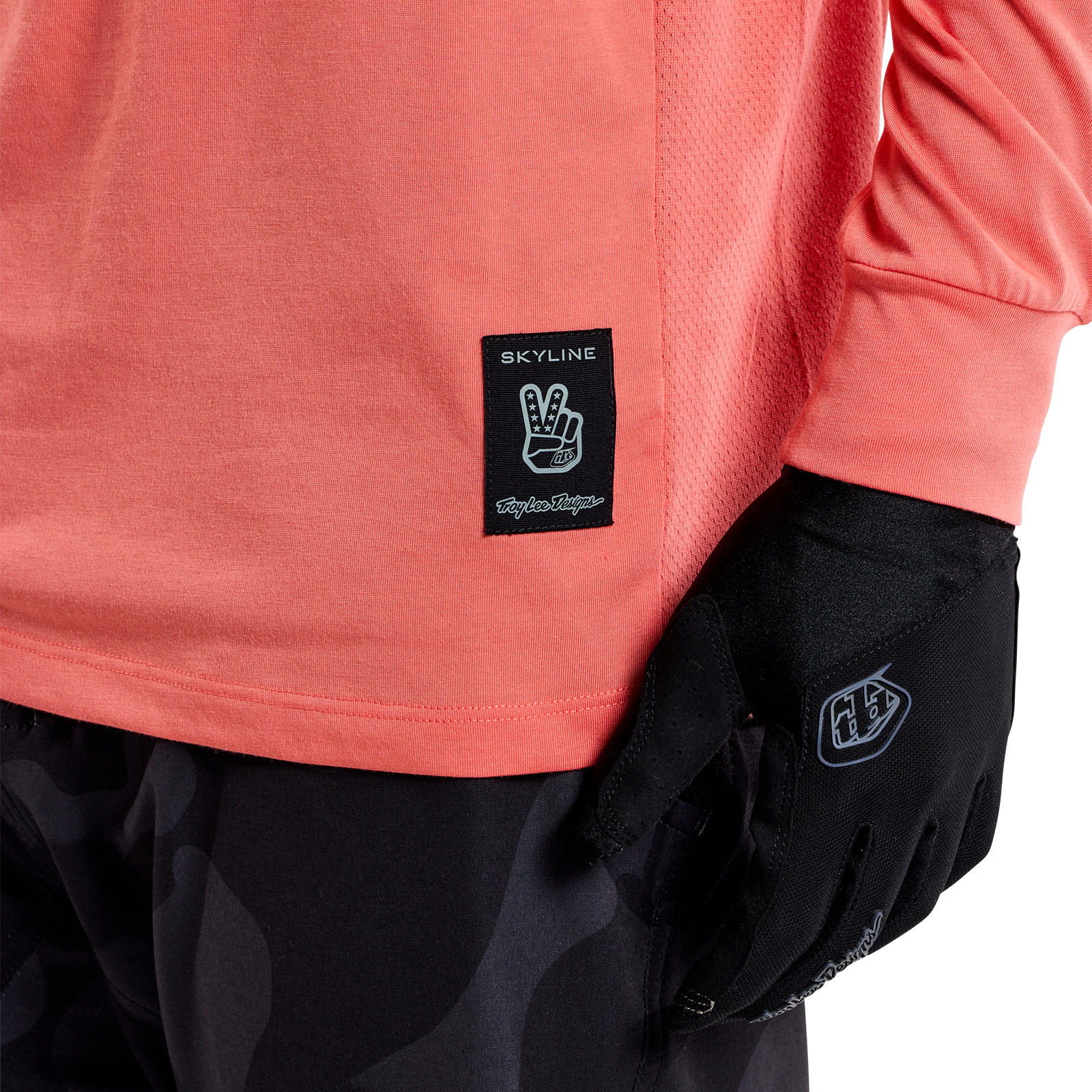 Skyline Long Sleeve Ride Tee P&W Melon