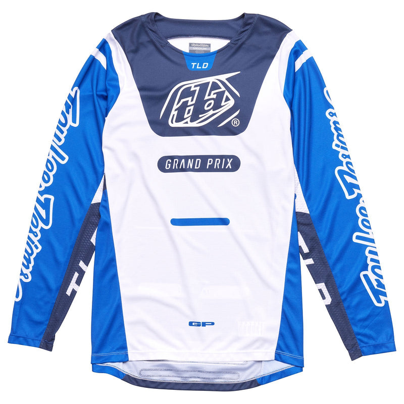 Troy Lee Designs Polera de Moto GP Pro Blends Blanco/Azul - Rideshop