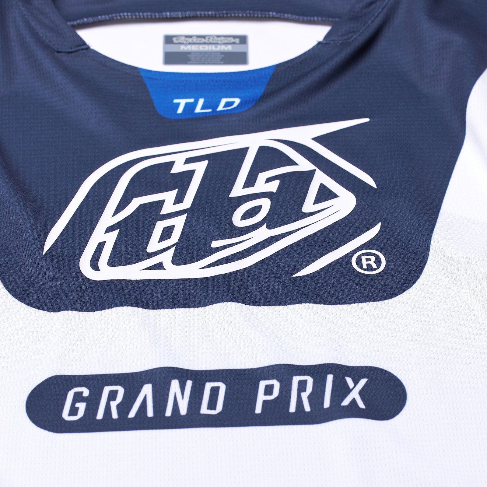 Troy Lee Designs Polera de Moto GP Pro Blends Blanco/Azul - Rideshop