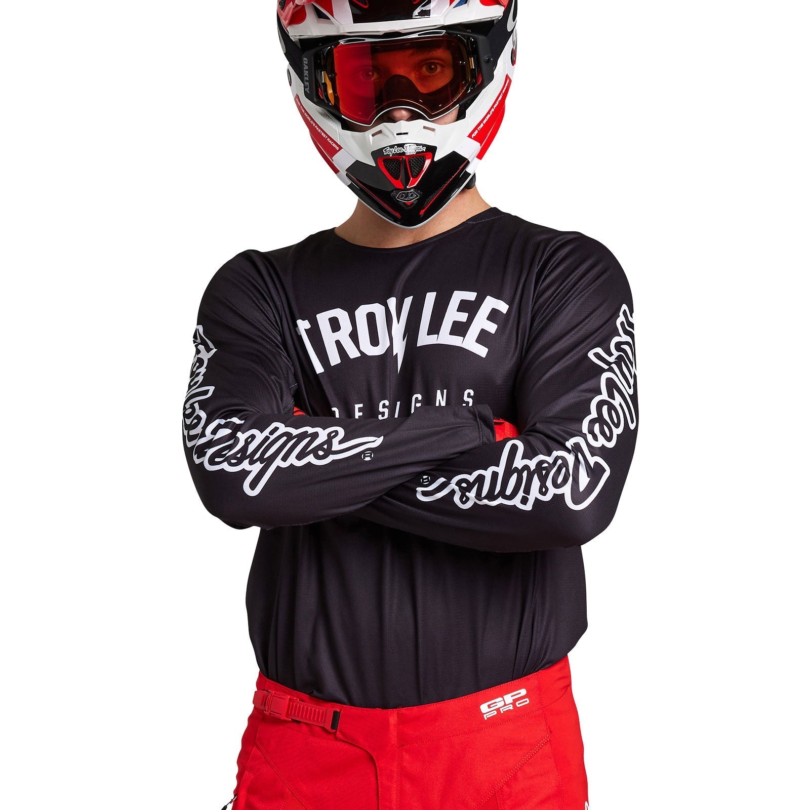 Troy Lee Designs Polera de Moto GP Pro Boltz Negro - Rideshop