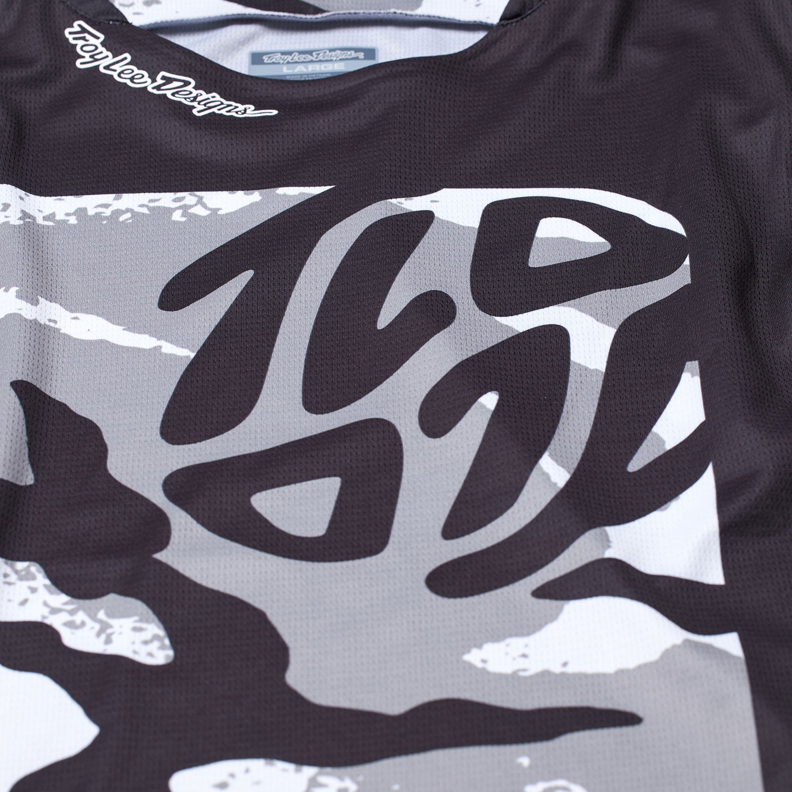 Troy Lee Designs Polera de Moto GP Pro Boxed Negro/Blanco - Rideshop