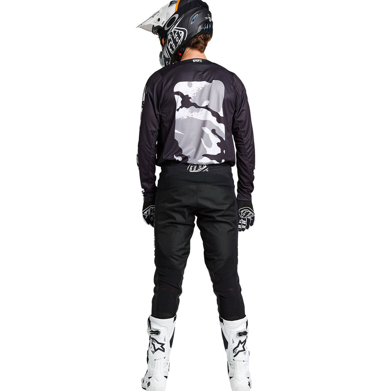 Troy Lee Designs Polera de Moto GP Pro Boxed Negro/Blanco - Rideshop