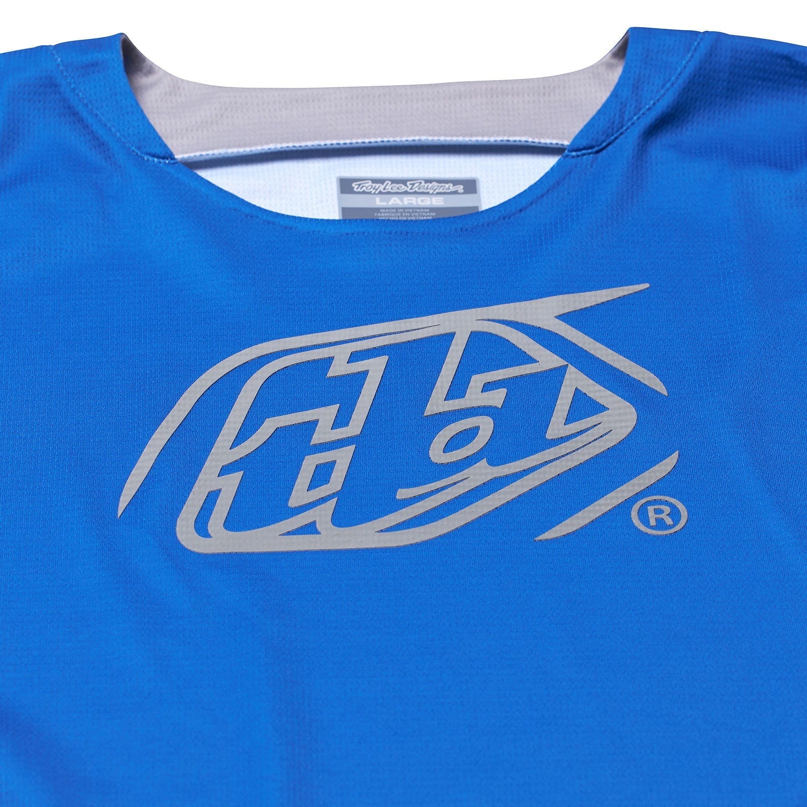 Troy Lee Designs Polera de Moto GP Pro Icon Azul/Plata - Rideshop