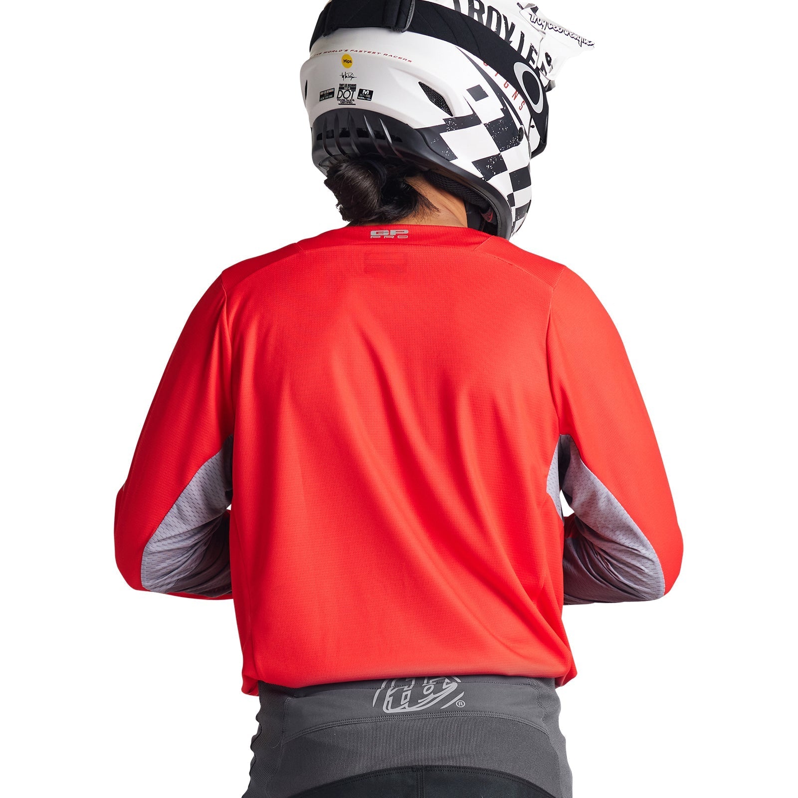 Troy Lee Designs Polera de Moto GP Pro Icon Rojo/Gris - Rideshop