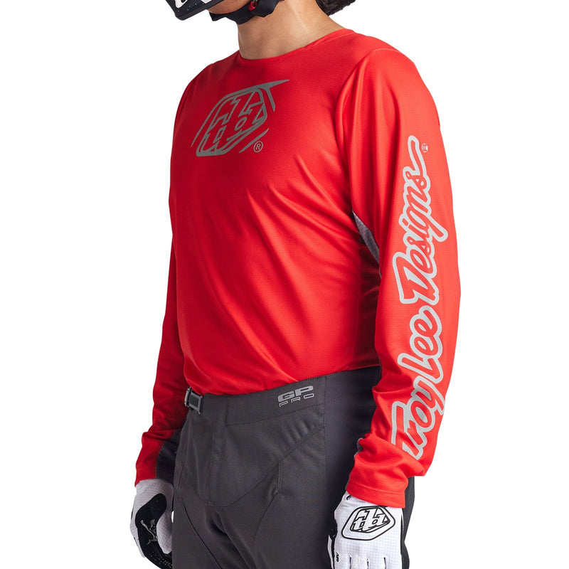 Troy Lee Designs Polera de Moto GP Pro Icon Rojo/Gris-ProCircuit