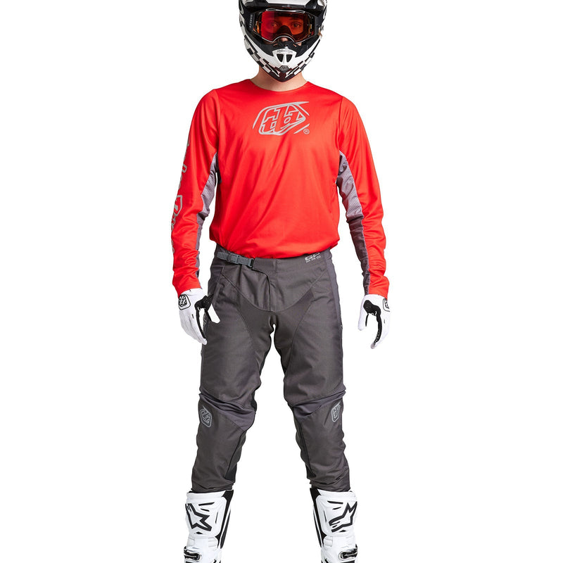 Troy Lee Designs Polera de Moto GP Pro Icon Rojo/Gris-ProCircuit