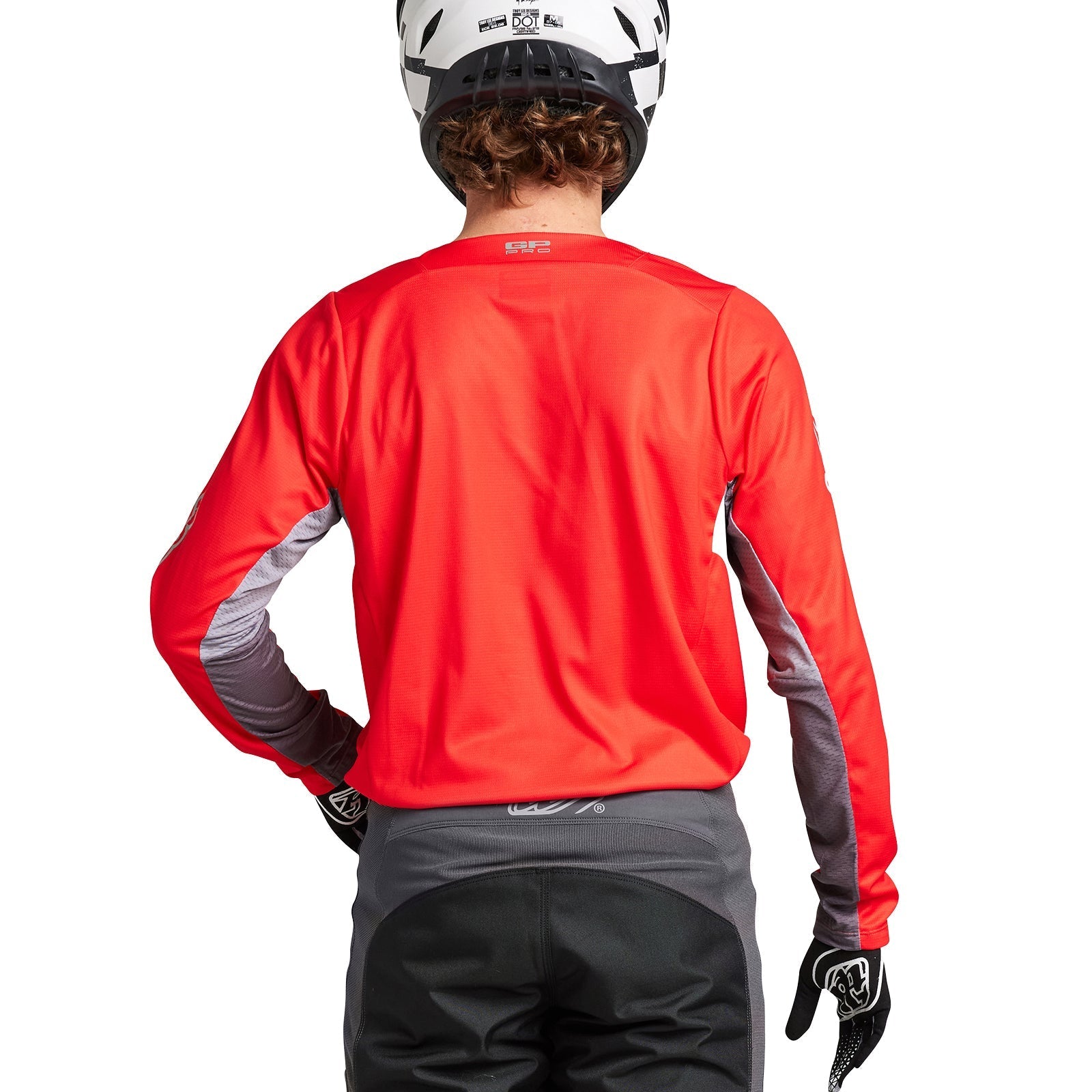 Troy Lee Designs Polera de Moto GP Pro Icon Rojo/Gris - Rideshop