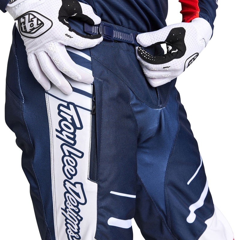 Troy Lee Designs Pantalones GP Blends Azul Marino/Naranjo-ProCircuit