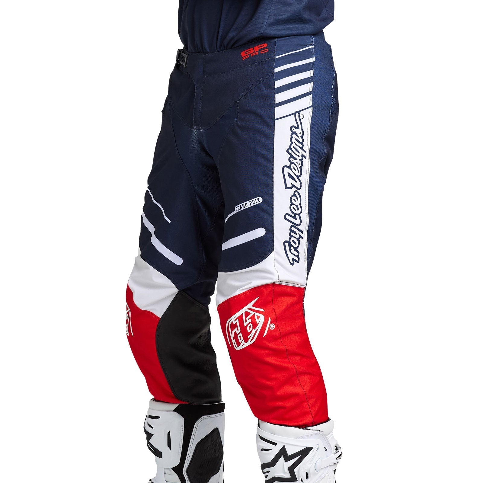 Troy Lee Designs Pantalones GP Blends Azul Marino/Naranjo - Rideshop