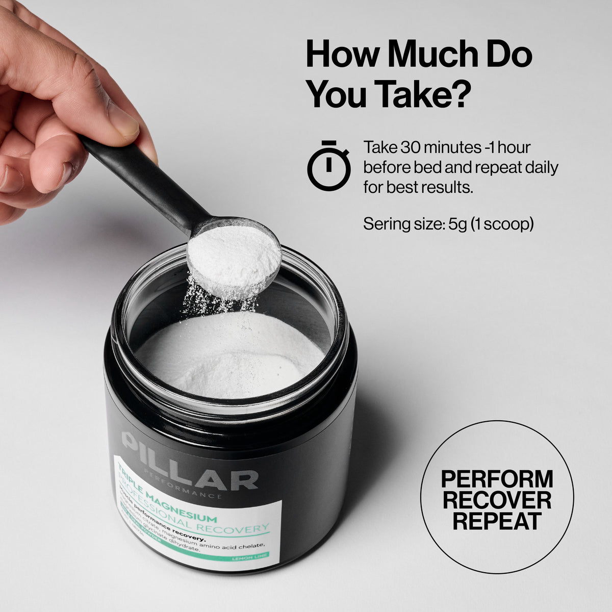 Pillar Performance Triple Magnesium en Polvo Piña y Coco 200 g (40 porciones) - imagen 11