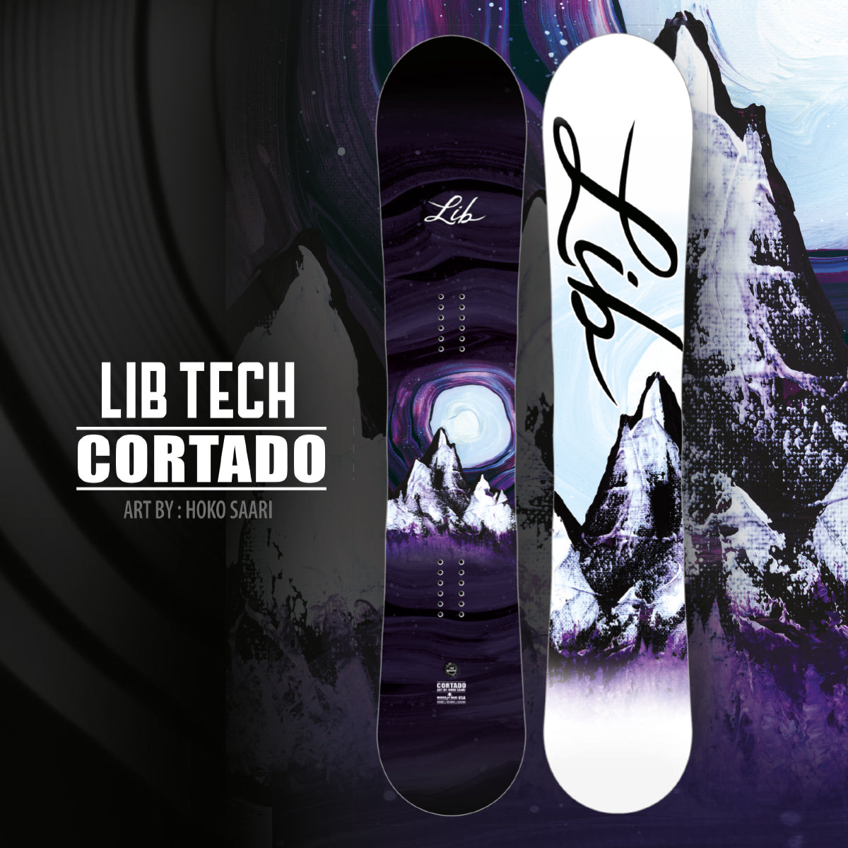 Tabla de Snowboard LIB TECH Cortado