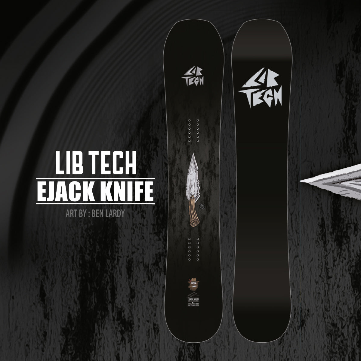 Tabla de Snowboard LIB TECH  Ejack Kinfe