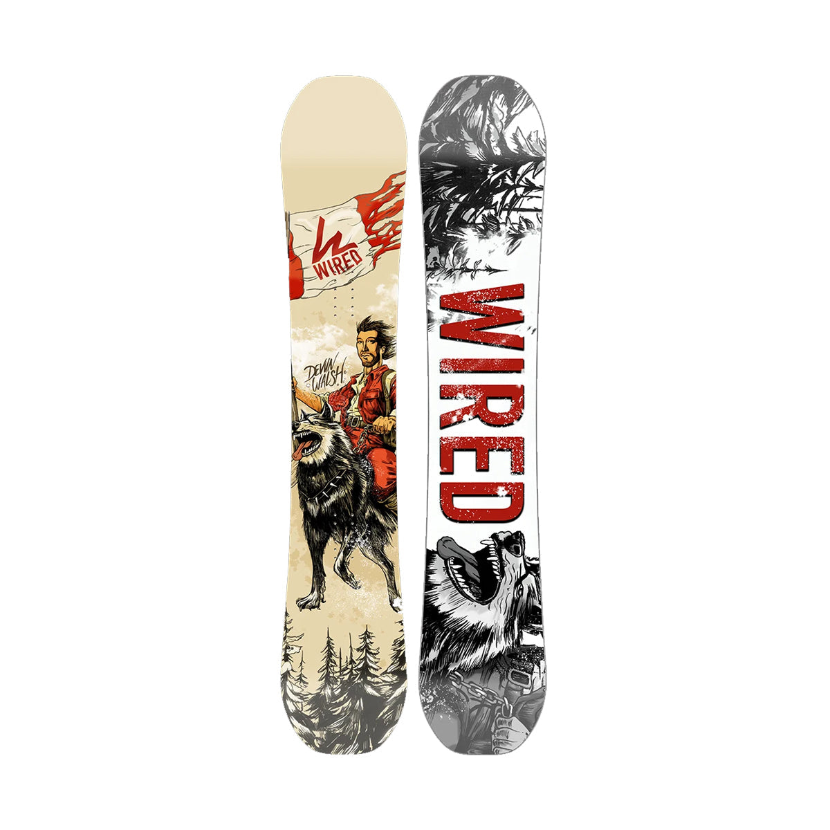 Tabla de Snowboard WIRED Walsh Series