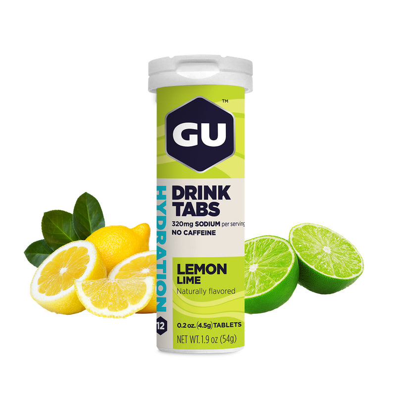 GU Energy Box Hydration Drink Tabs, Lemon-Lime