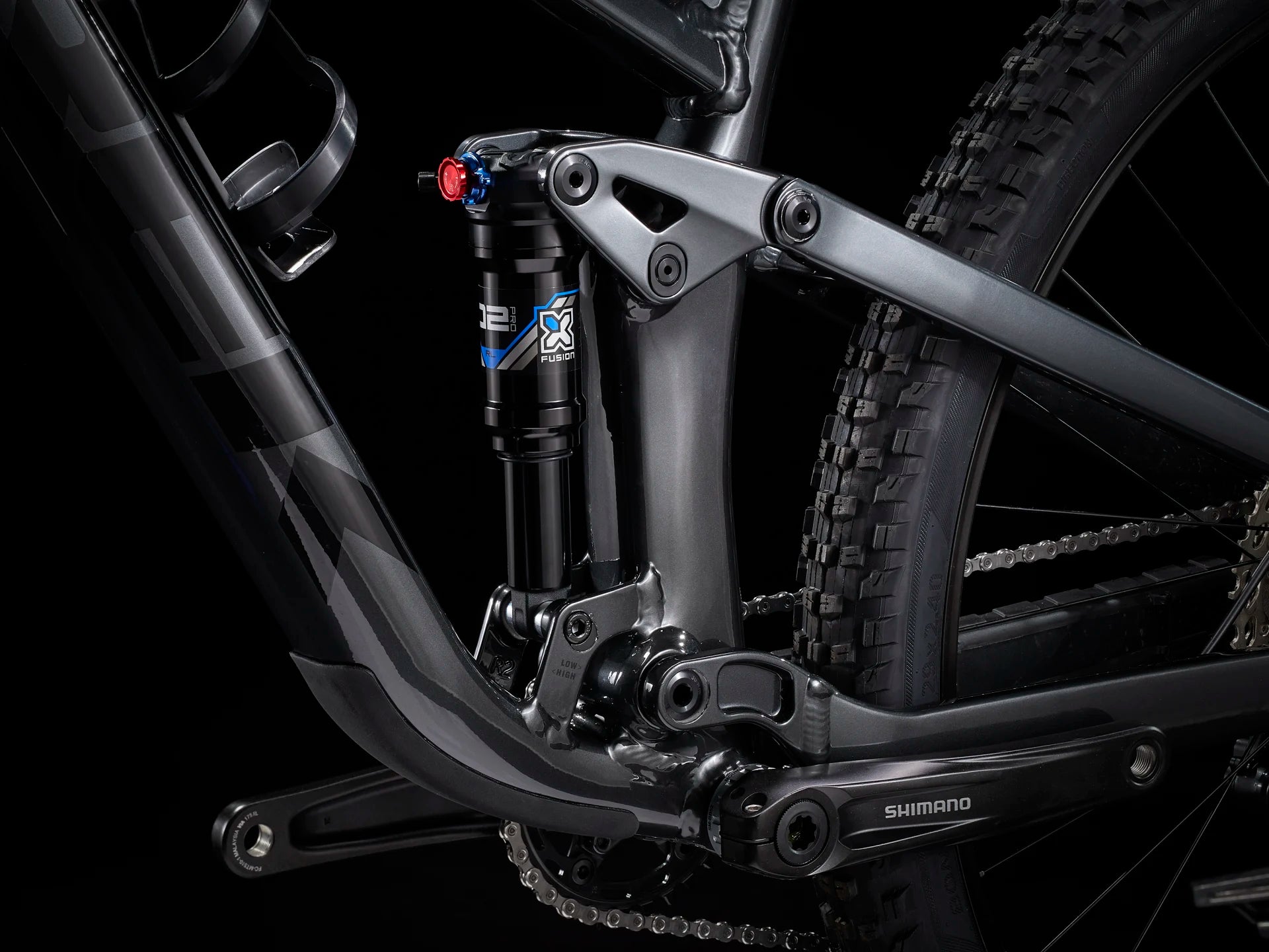 Bicicleta Enduro Trek Top Fuel 5 Deore Gris