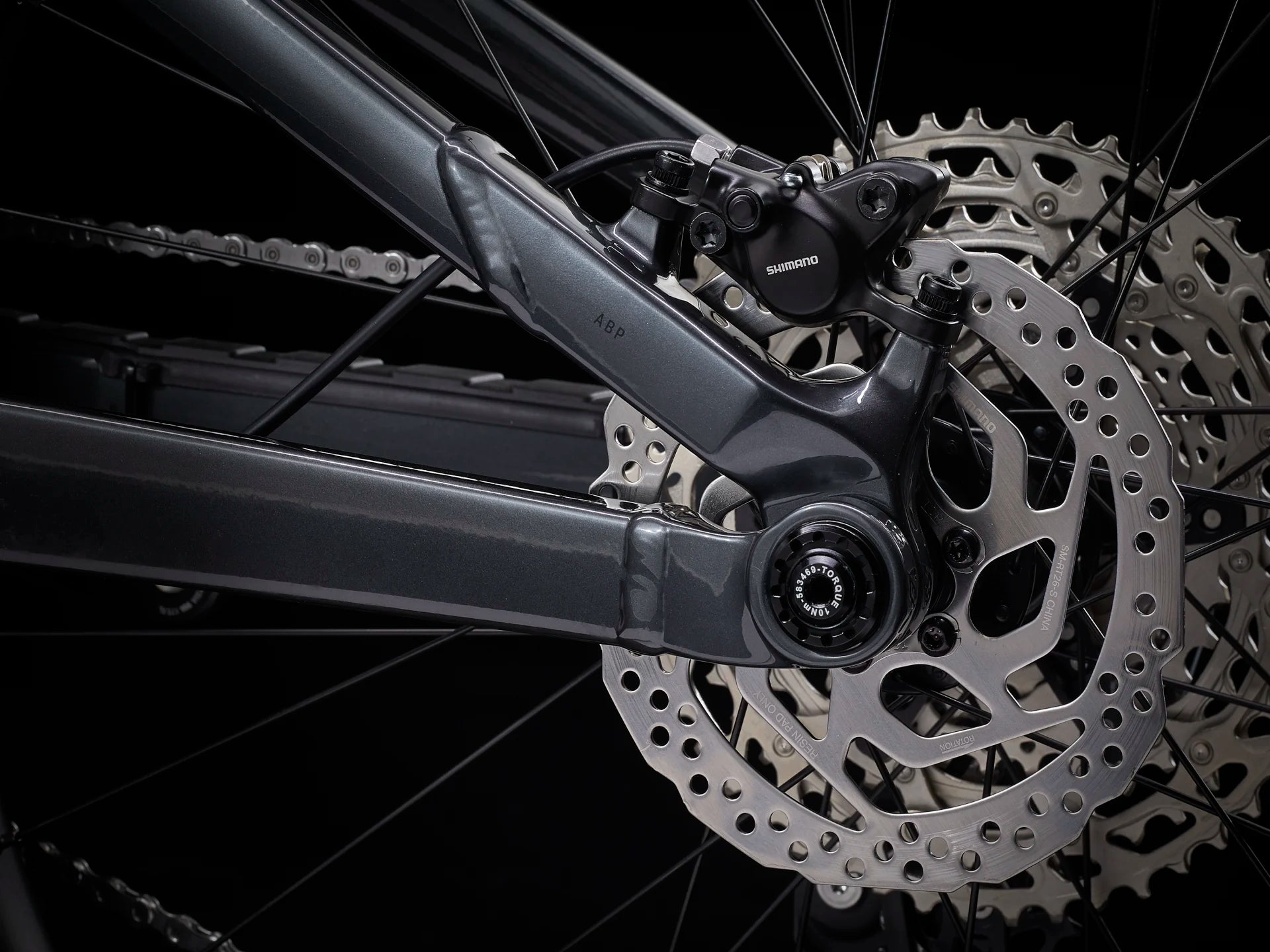 Bicicleta Enduro Trek Top Fuel 5 Deore Gris