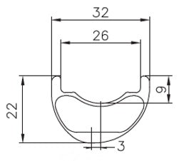 Trust Wheels Llanta M2232TL 29" 28h