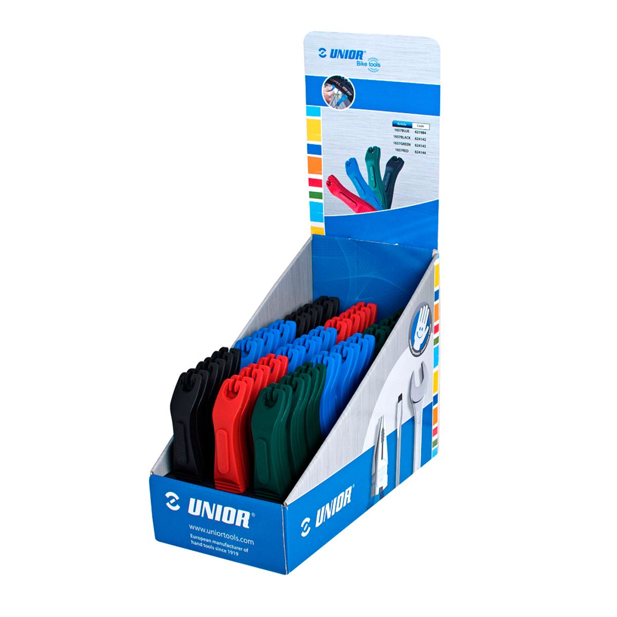 Unior Caja Desmontadores Plasticos 27U - Rideshop