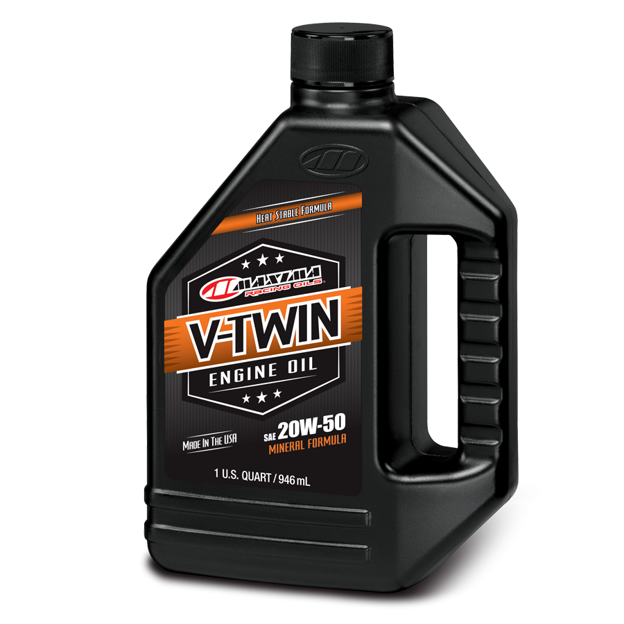 Aceite De Motor V-Twin Mineral 20W50 946Ml Maxima Racing Oils