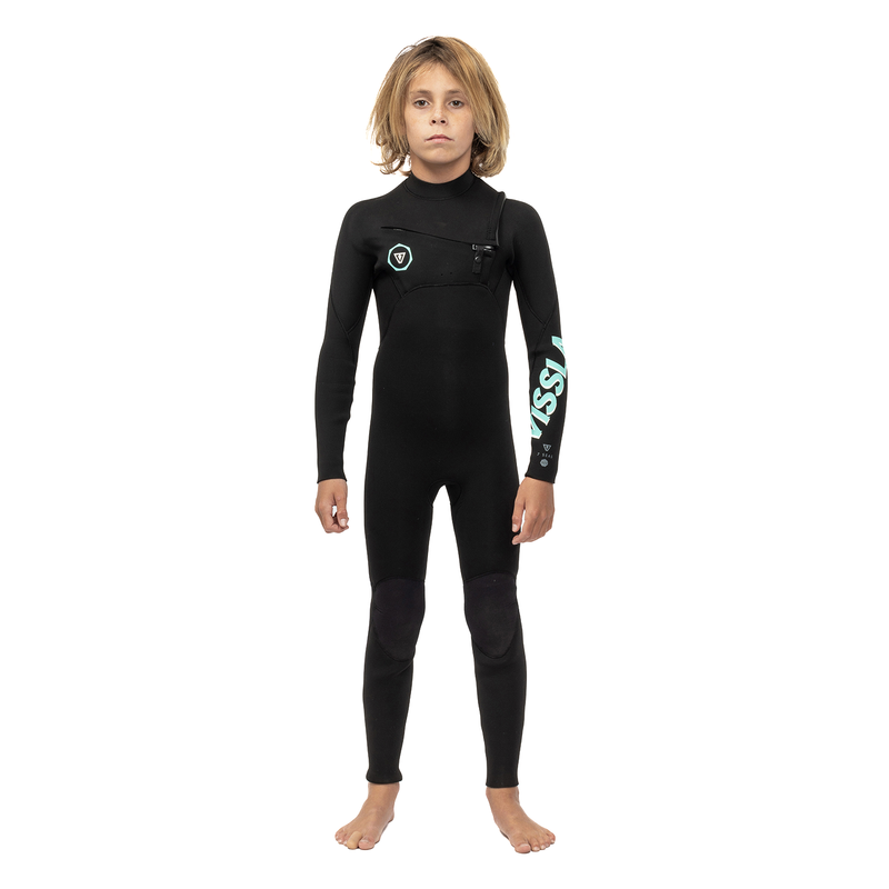 Traje de Agua Vissla 7 Seas Niños 4-3 Full chest zip wetsuit - Rideshop