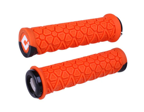 Puños Odi Vanquish V2.1 Lock-On Grip | Orange - Rideshop