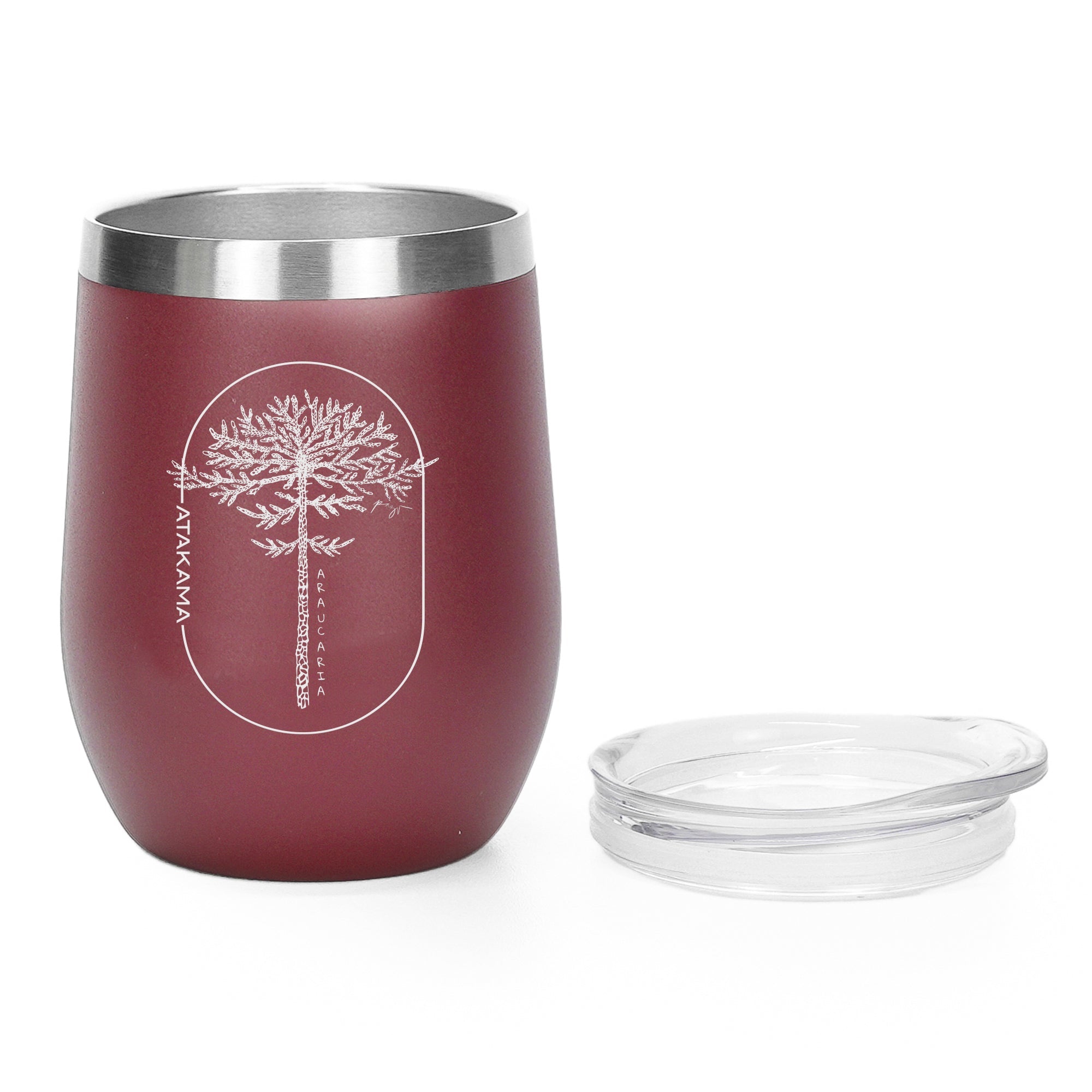 Vaso térmico Araucaria 350 ml Burdeo
