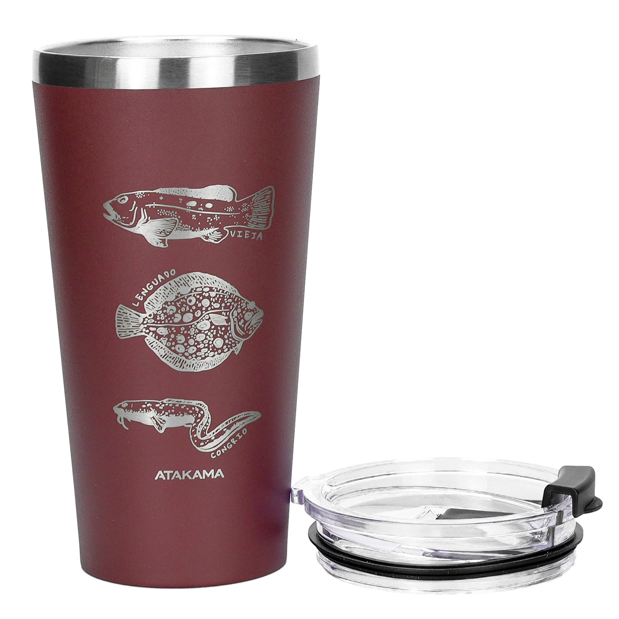 Vaso térmico peces 480 ml Atakama Outdoor - Rideshop