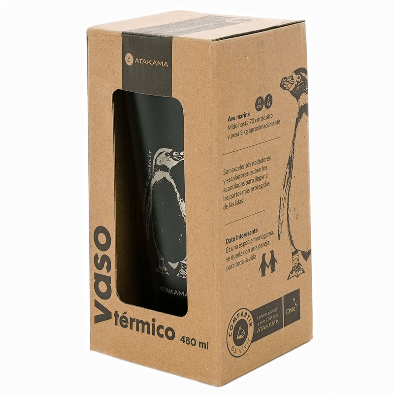 Vaso térmico Pingüino Humbolt 480 ml Atakama Outdoor - Rideshop