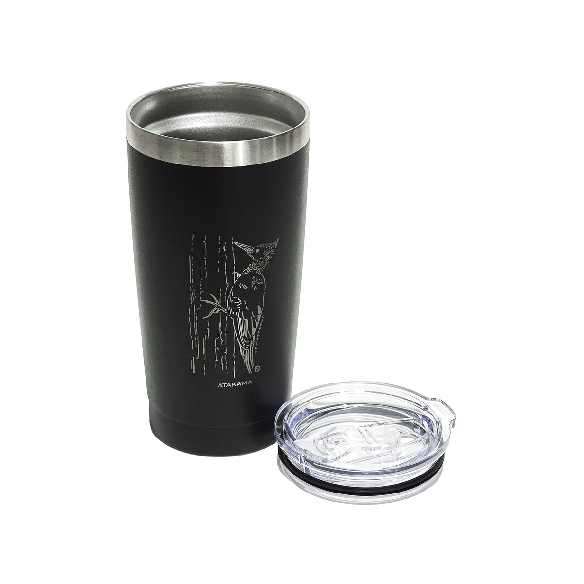 Vaso térmico Carpintero 530 ml Negro - Atakama Outdoor