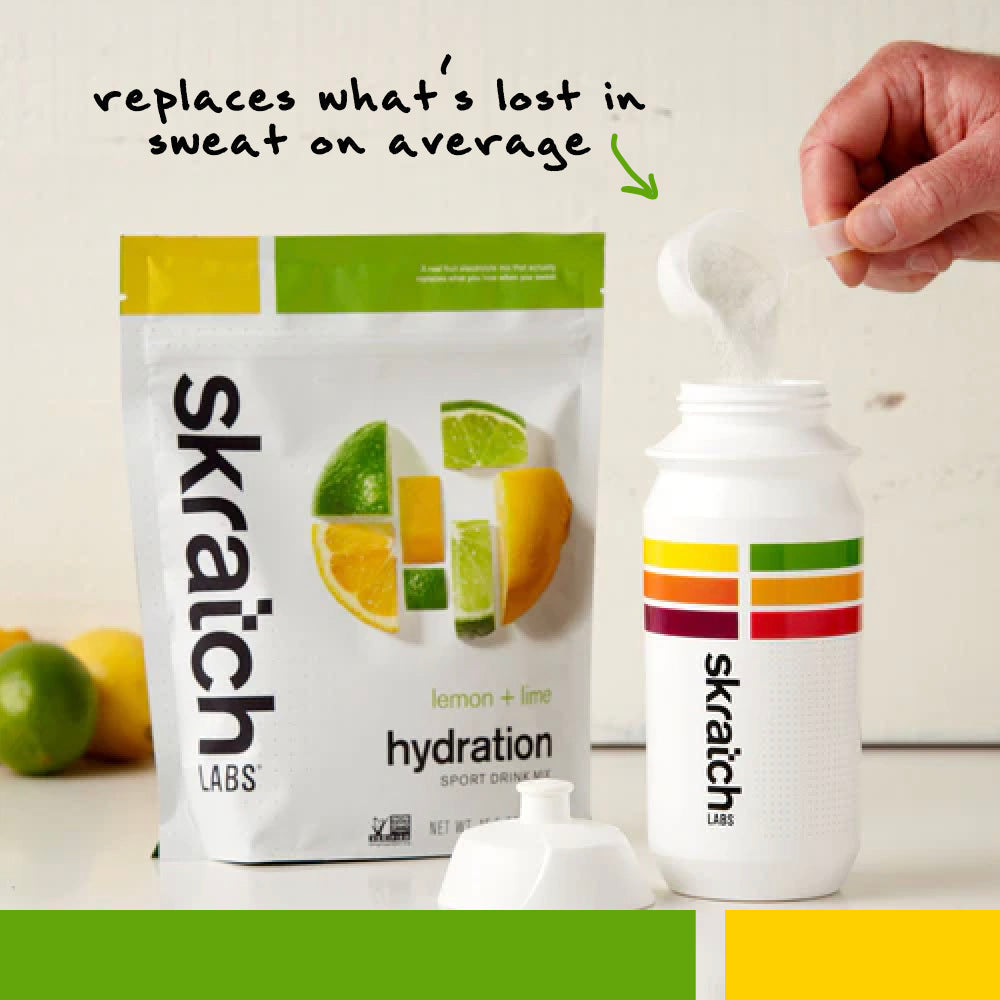 Skratch Labs Hydration Sport Drink Mix Limón y Lima – Bolsa 1320 g (60 porciones) - imagen 3