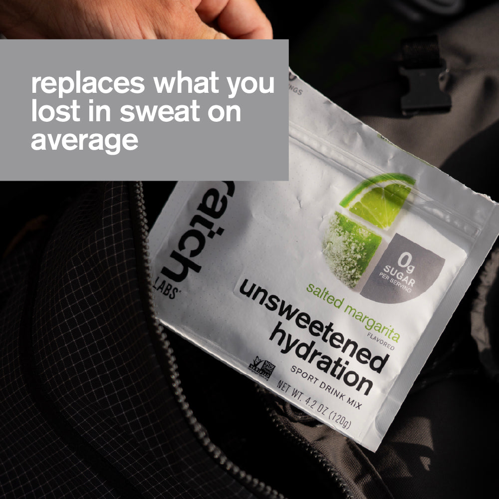 Skratch Labs Unsweetened Hydration Sport Drink Mix Sin Azúcar Margarita Salada – Bolsa 120 g (30 porciones) - imagen 3