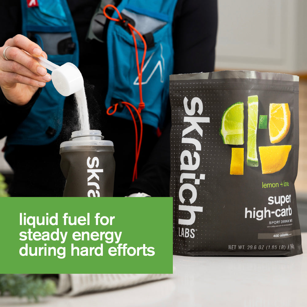 Skratch Labs Super High-Carb Sport Drink Mix Limón y Lima – Bolsa 840 g (16 porciones) - imagen 3