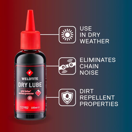 Lubricante de Cadena Clima Seco Weldtite 100ml