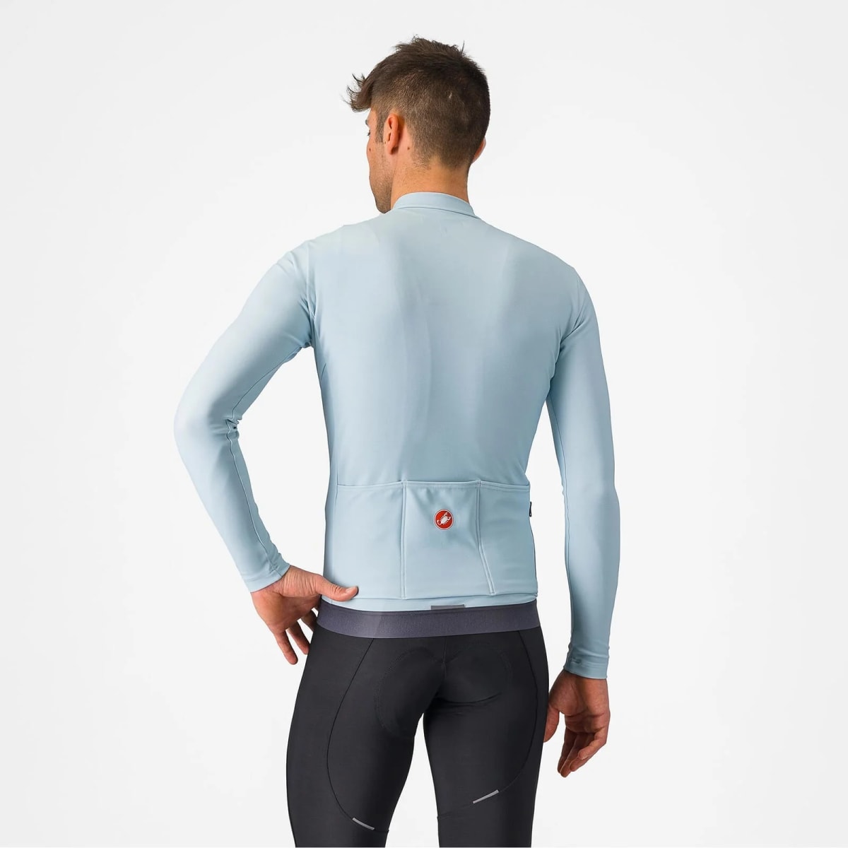 Jersey Castelli Espresso Arcilla Winter Sky