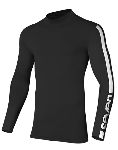 Seven Zero Compression Negro / Blanco