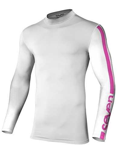Seven Zero Compression Blanco / Rosado