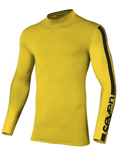 Seven Zero Compression Negro / Amarillo
