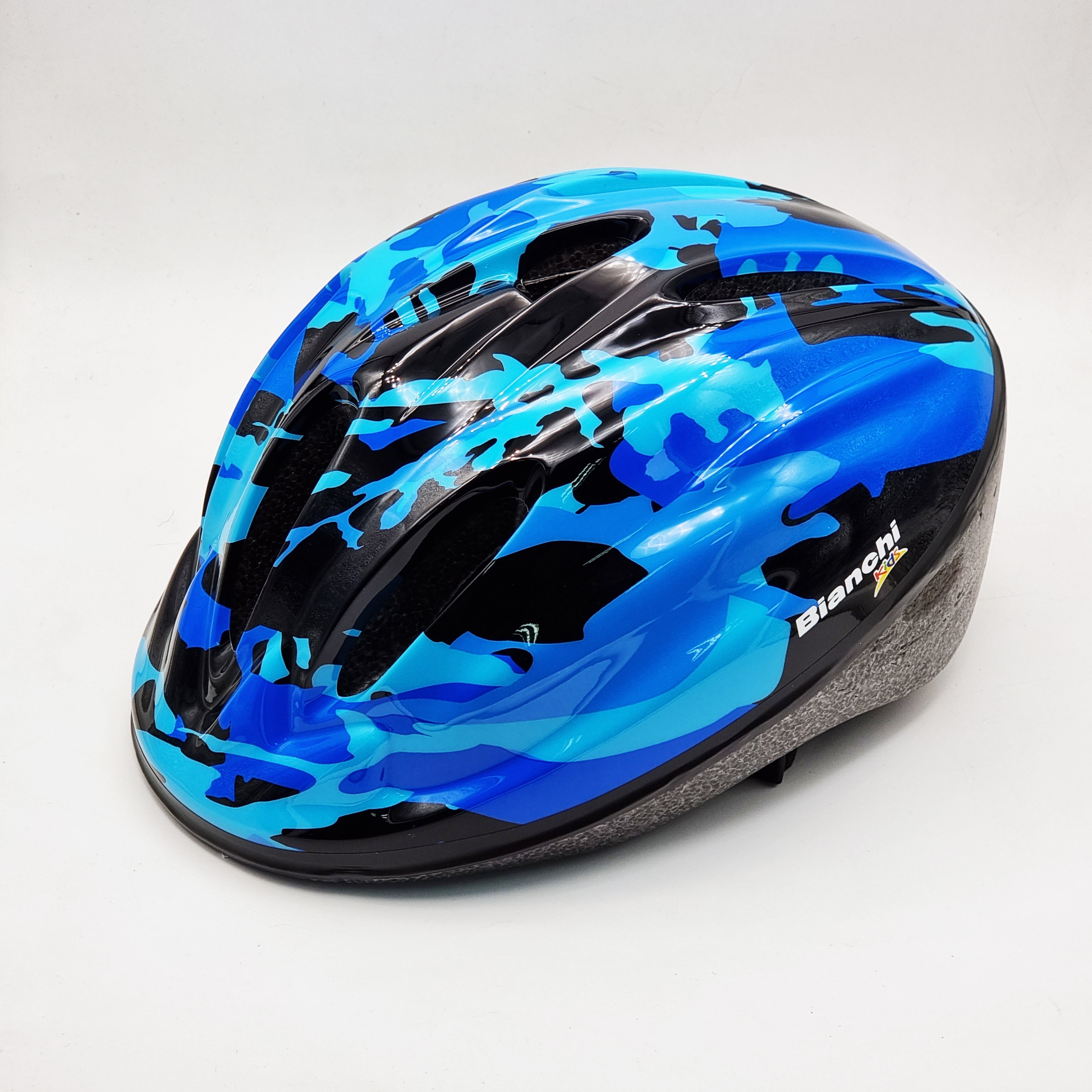 Combo Bianchi Niño (Casco+Protecciones)