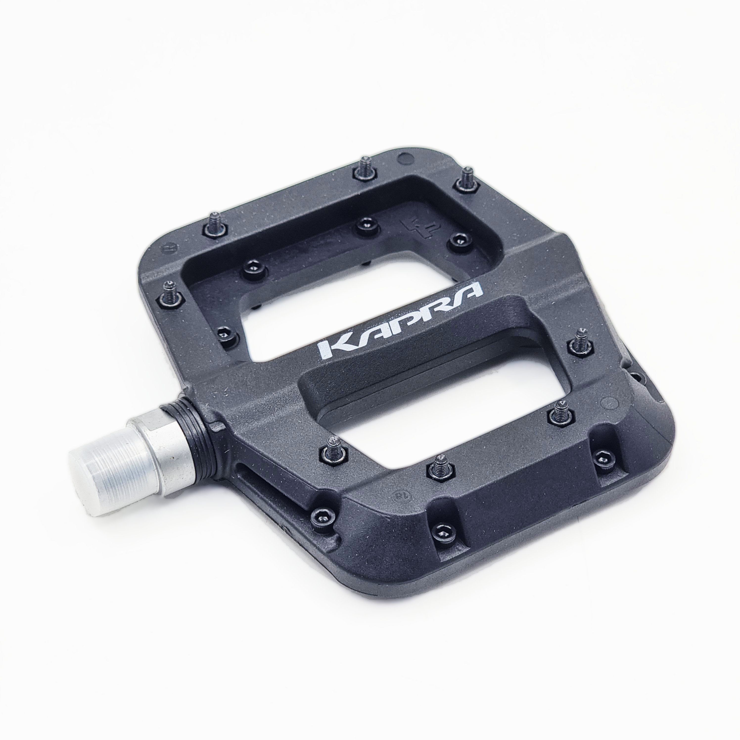 PEDAL KAPRA NYLON PIN METALICO ROD SELLADO BLACK