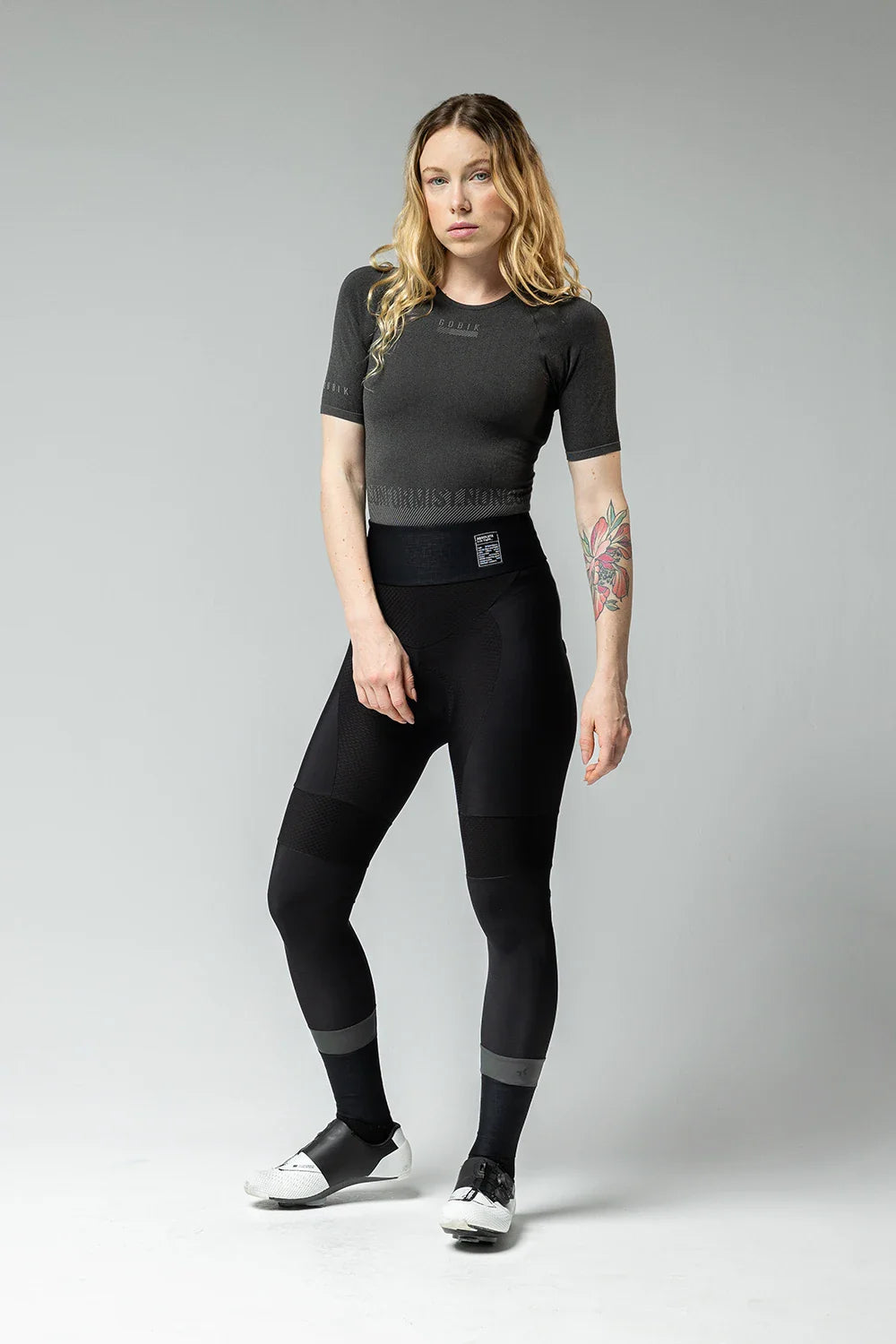 Gobik Culotte Largo Absolute 6.0 Sin Tirantes Mujer Negro