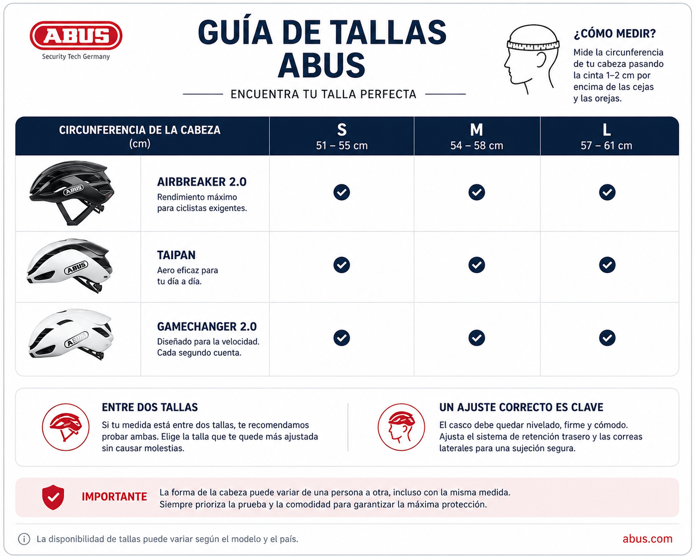 Guía de Talla
