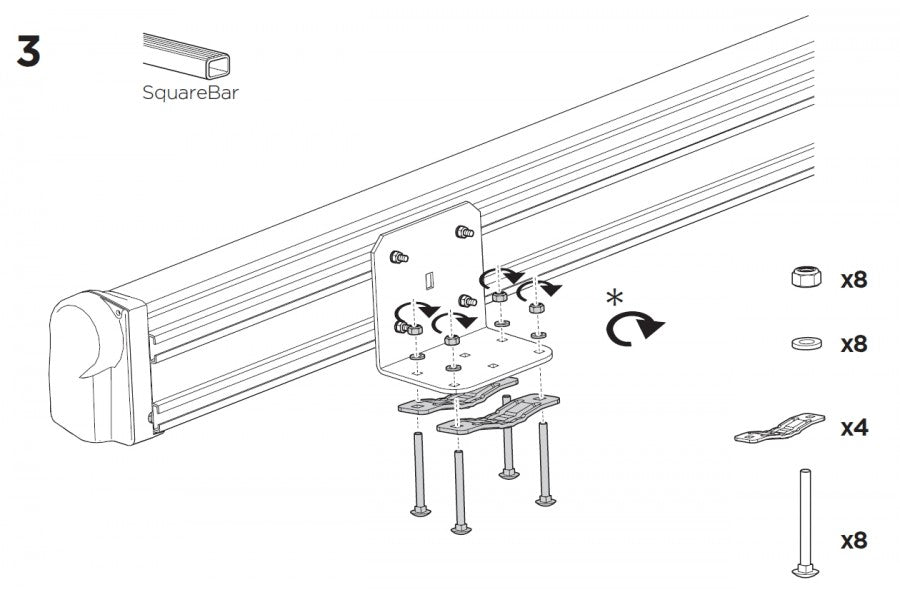 Thule Adaptador Toldo Tepui - Rideshop