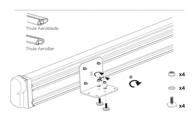 Thule Adaptador Toldo Tepui - Rideshop
