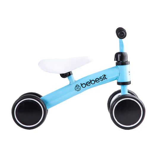 Bicicleta Triciclo Aprendizaje 4 Ruedas XT02 Azul Bebesit