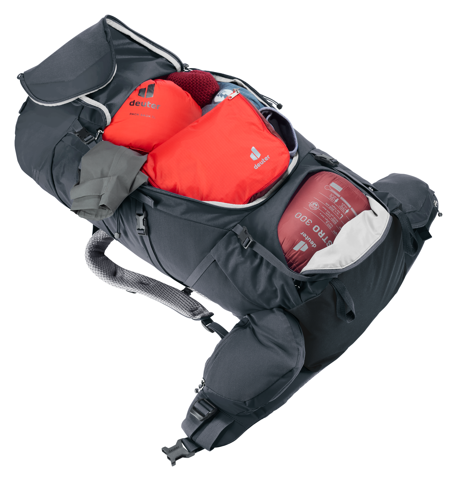 Deuter Mochila Aircontact Core 50+10 black